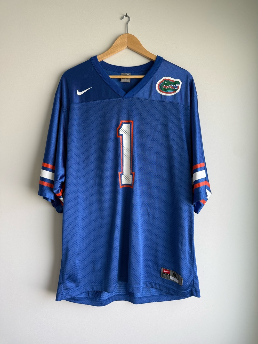 Vintage Nike Florida Gators #1 Football Jersey Blue Men’s XL NCAA